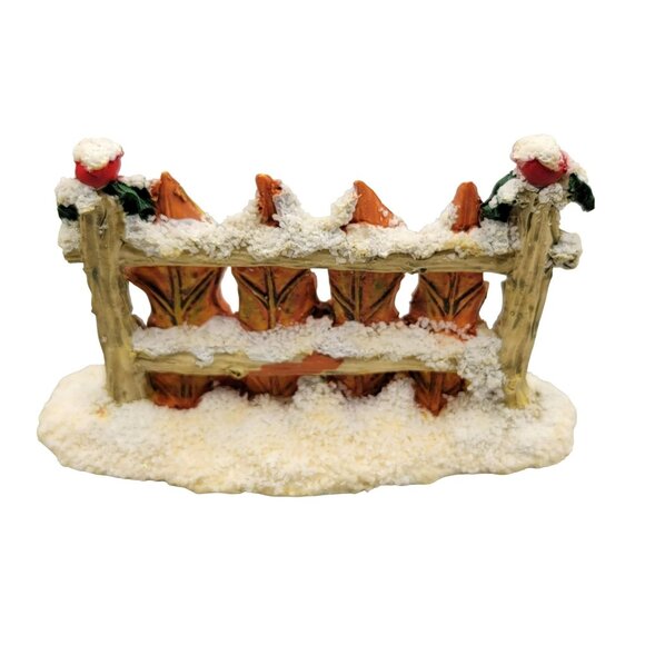 Charming Tails Leaf Fence Accessory Christmas Winter Retired 87/947 - Picture 1 of 8